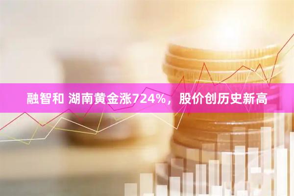 融智和 湖南黄金涨724%，股价创历史新高