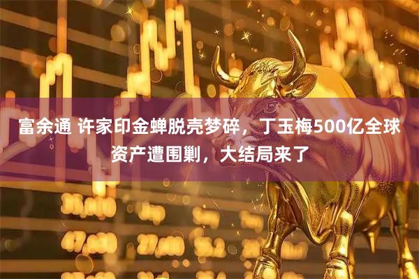 富余通 许家印金蝉脱壳梦碎,丁玉梅500亿全球资产遭围剿,大结局来了